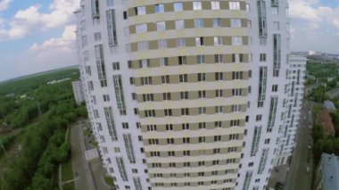 Cityscape karşı karmaşık konut