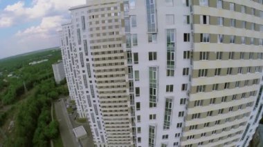 Cityscape karşı karmaşık konut