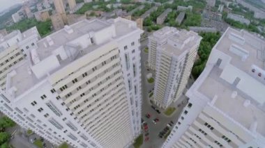 Cityscape karşı karmaşık konut