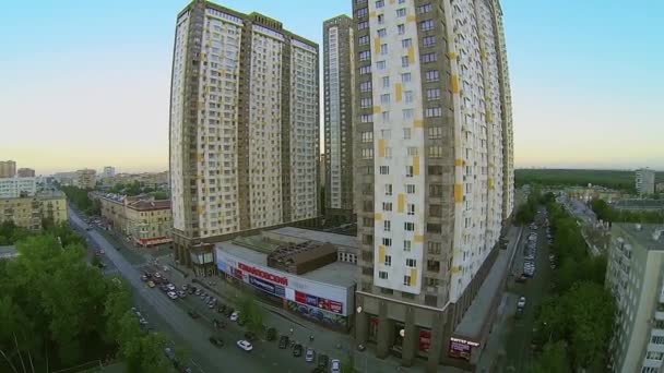 Residentiële complex Izmailovskii — Stockvideo