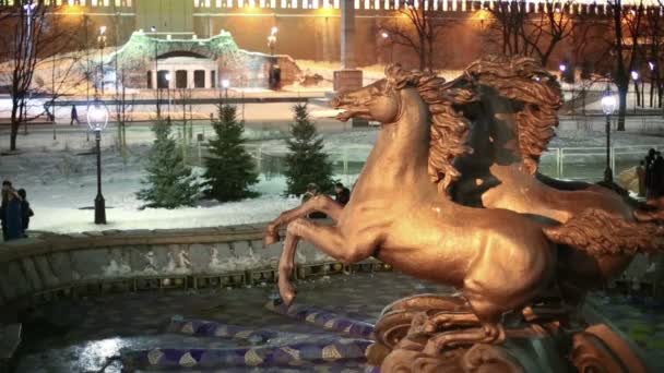 Trinité fontaine des chevaux — Video