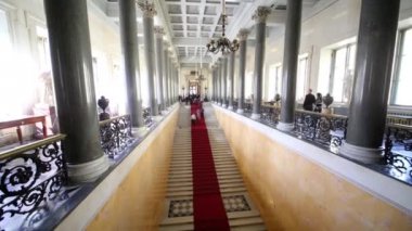 Yeni Hermitage ana merdiven.