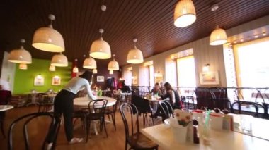 Servis personeli ve caffe ziyaret