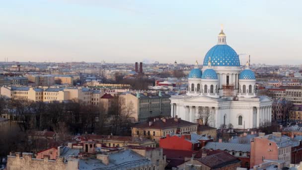 Saint Petersburg cityscape — Stok video