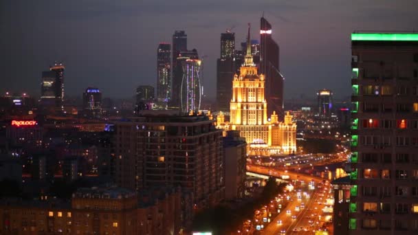 Új Arbat street — Stock videók