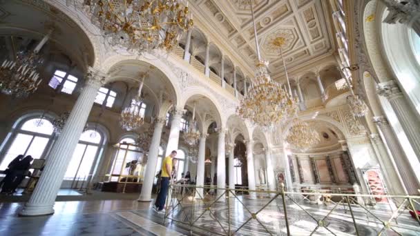 Pabellón Hall en el Pequeño Hermitage — Vídeo de stock