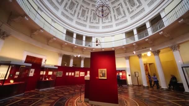 A Rotunda do Palácio de Inverno — Vídeo de Stock