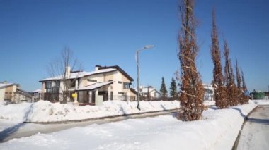 Sessiz çağdaş yazlık Köyü 