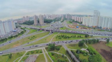 Townscape taşıma trafik ile