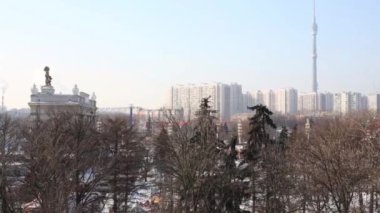 Sergi Merkezi ana giriş kemeri, Ostankino Tv Kulesi