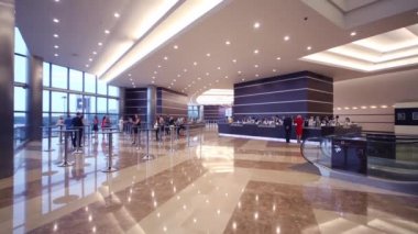 Moskova'da Crocus City Hall barda İnsanlar.
