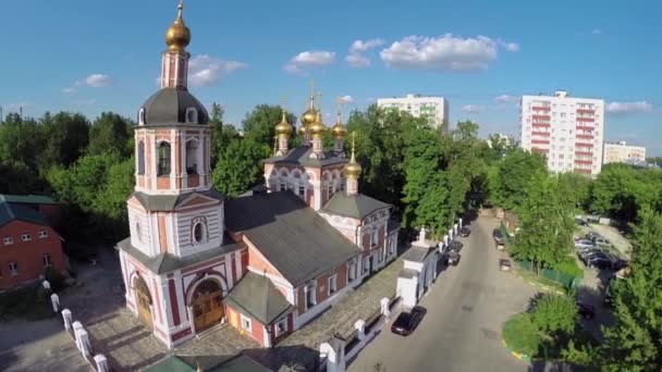 Krippentempel in Izmailowo — Stockvideo