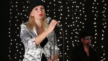 Mikrofon Studio şarkıcı tezgahı 