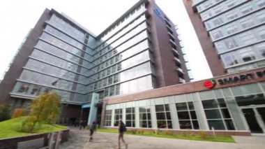 Multistorey iş merkezi Otkritie Moskova.