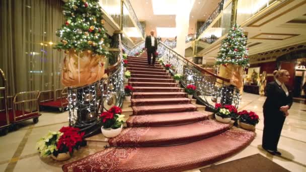 Lotte Hotel Moscú — Vídeo de stock