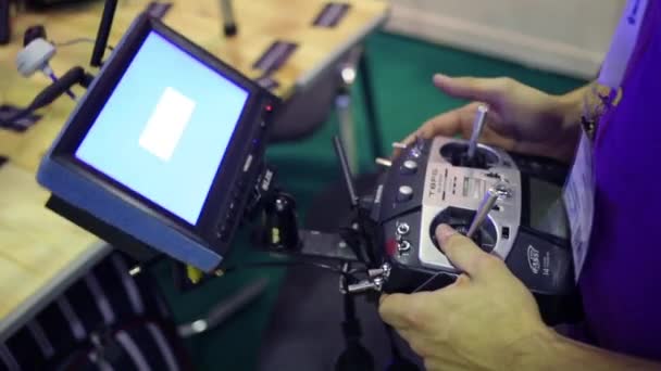 Serviço de produção de cinema 2014 exposição — Vídeo de Stock