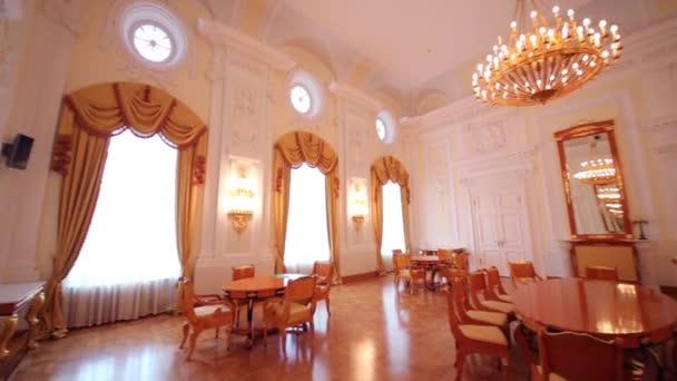 Salón Interior en Petroff Palace — Vídeos de Stock