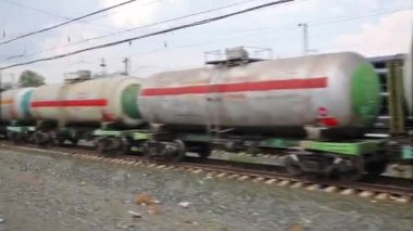 Tren ve tren hareket vagonlar 