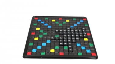 Scrabble için gemide mektuplar 