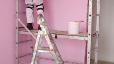 Yeni oda çalışma colourer arkası