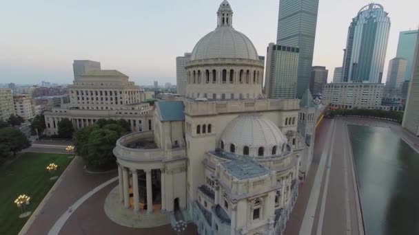 Complex of Christian Science Center — Stock Video