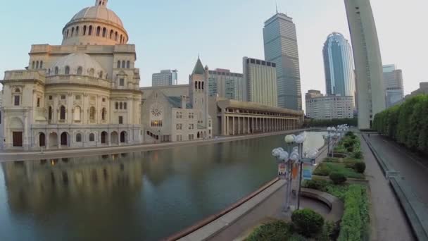 Christian Science Center komplex — Stock videók