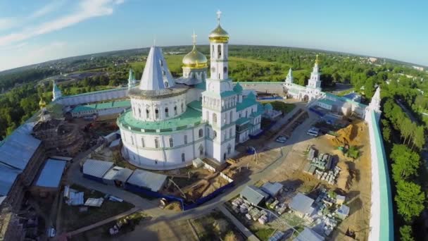 Новоиерусалимский монастырь — стоковое видео