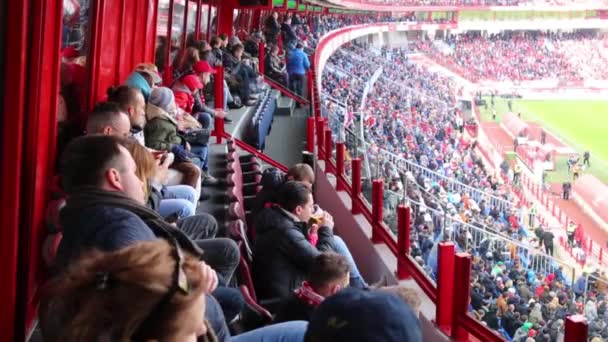 Stadion lokomotiva (lokomotiva-Spartak ) — Stock video
