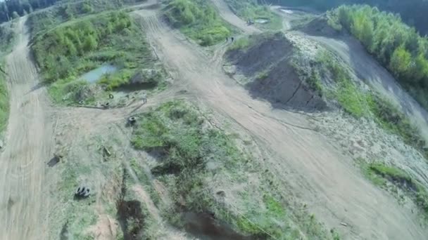 열대우림 도전의 장애물 코스와 Autodrome — 비디오