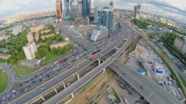 Trafik ile Kentsel scape