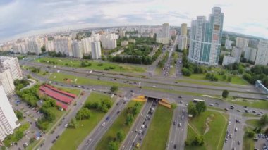 Trafik ile Kentsel scape