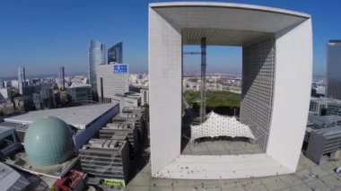 Cityscape ile La Grande Arche de la Defense 