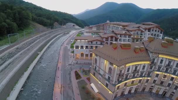 Marriott Krasnaya Polyana Hotel — Videoclip de stoc