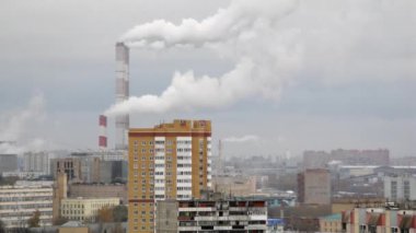 Görünümü boru fabrikaları ile bölgesinin 