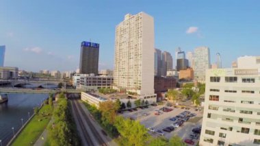 Trafik ile şehir merkezinde