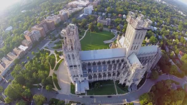 Catedral nacional de Washington — Vídeo de Stock