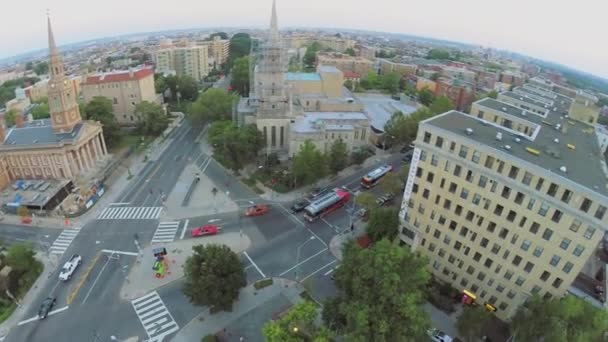 Panorama z Washingtonu Dc — Stock video