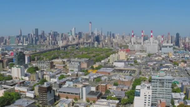 Panorama de la ciudad de Nueva York — Vídeos de Stock