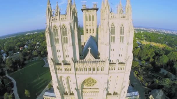 Washington national cathedral — Stockvideo