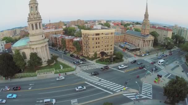 Edifices of All Souls Church — Stock Video