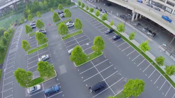 Penn park car parking — Stock Video