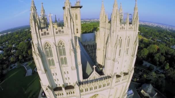 Washington national cathedral — Stockvideo