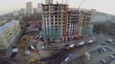 Şişme evin şantiyesi 