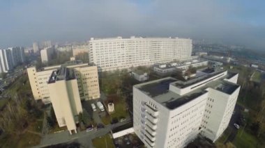Klinik hastane binası kompleksi  