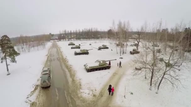 Museo de Historia Militar Lenino-Snigerevsky — Vídeo de stock