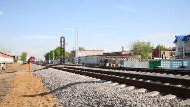 Büyük hızlı hareketli yük treni 