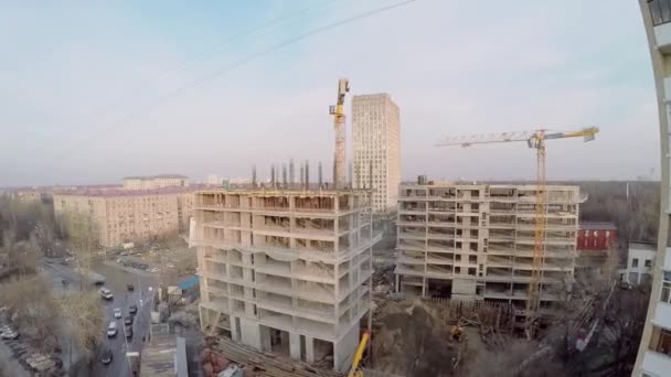 Site de construction du complexe résidentiel Egodom — Video