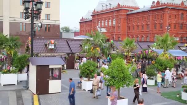 People on Festival confiture de Moscou — Video