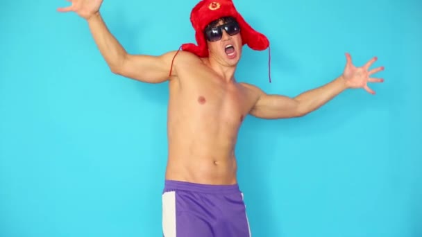 half naked blue men Dirty nasty naked guys