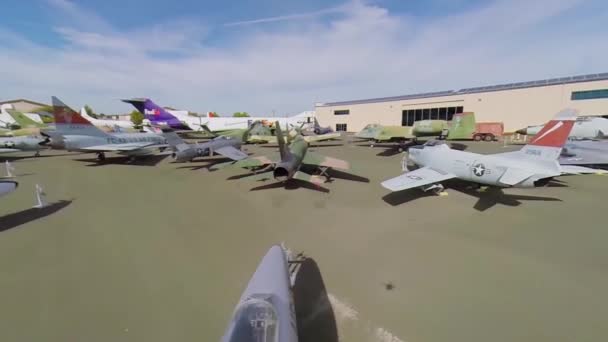 Museo Aeroespacial de California — Vídeo de stock